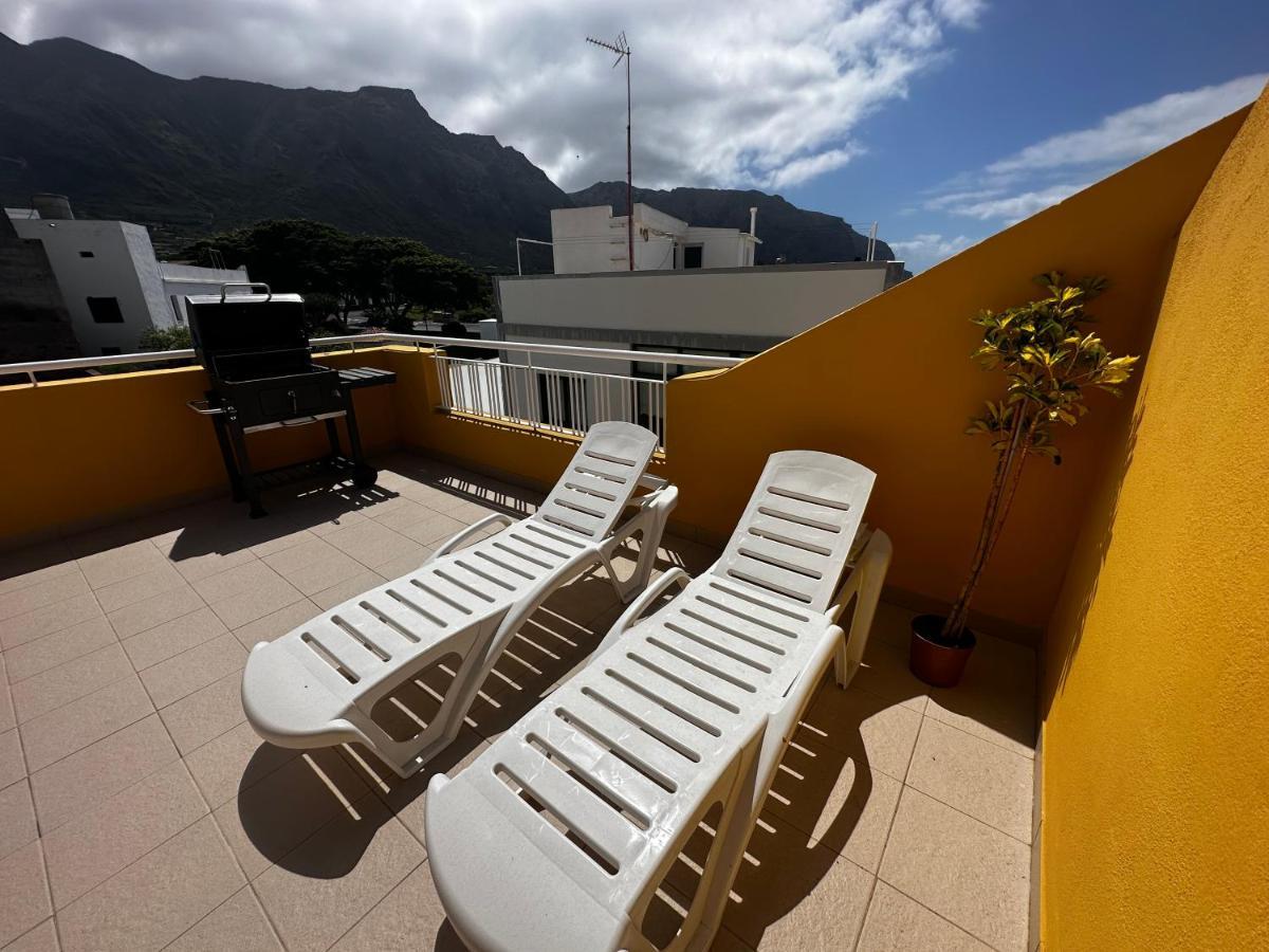 Terraza Con Vistas Mar/Montana Lägenhet Buenavista Del Norte Exteriör bild